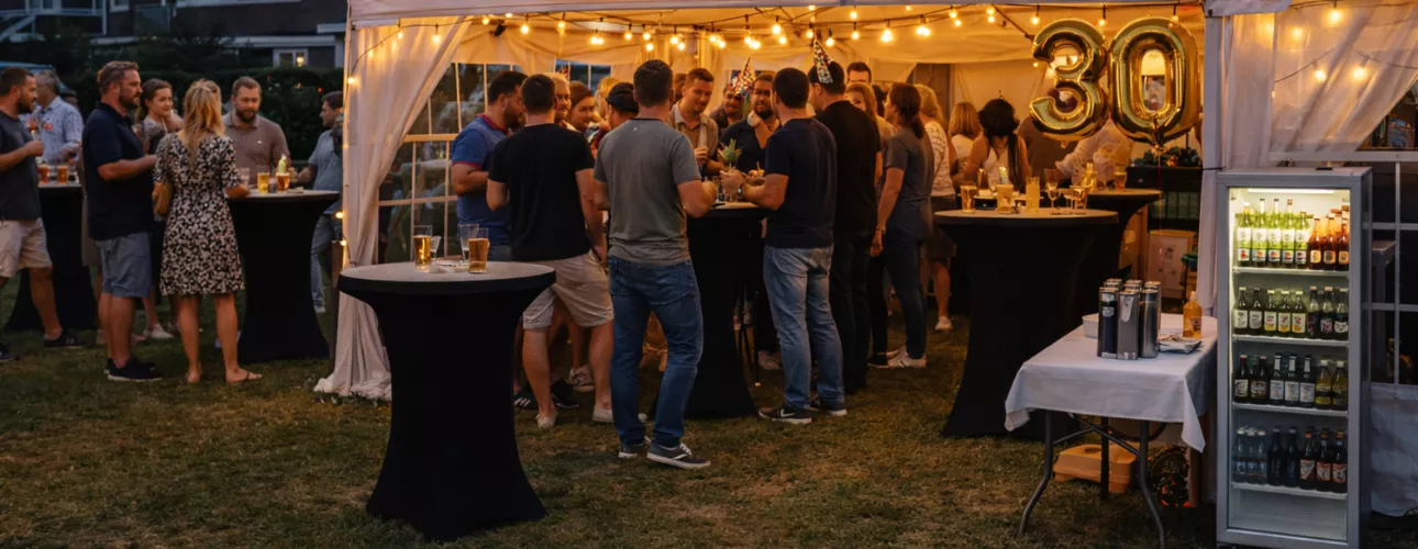 Verjaardag organiseren met Partytentverhuur Twente