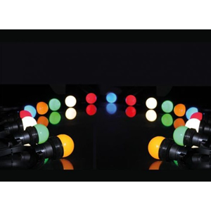 gekleurde bolverlichting 10m