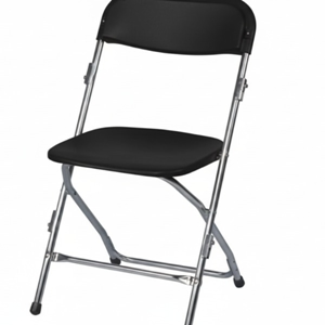 Klapstoel Zwart