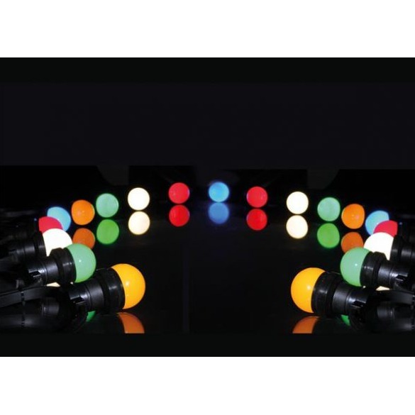 gekleurde bolverlichting 10m